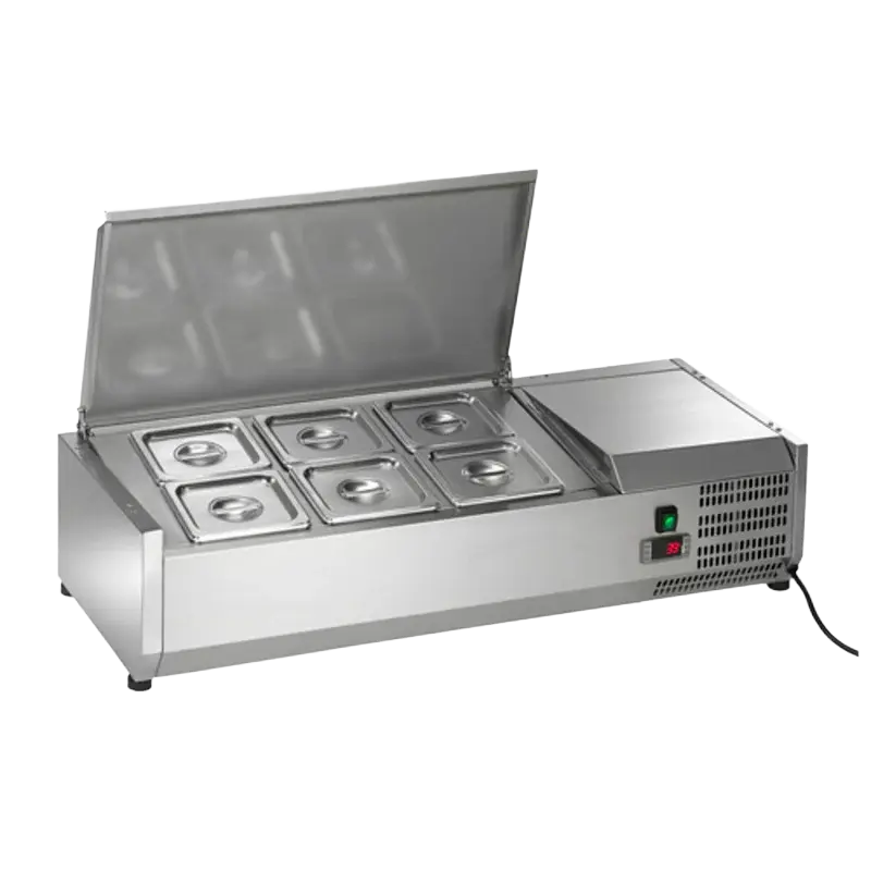 Refrigerated-Topping-Rails Calgary Commercial Refrigeration