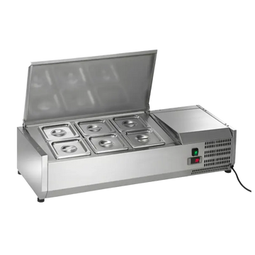 Refrigerated-Topping-Rails Calgary Commercial Refrigeration