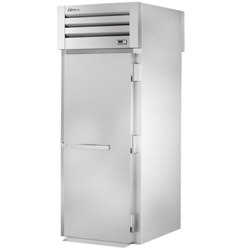Commercial roll-in refrigerators for food service featuring a stainless steel design and efficient cooling system.