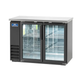 Back Bar Glass Door Coolers