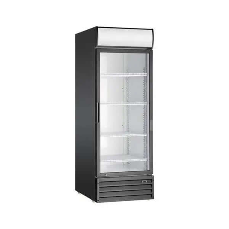 Ancaster Food Equipment AFE G17 27.5-Inch Single Glass Door Display Refrigerator