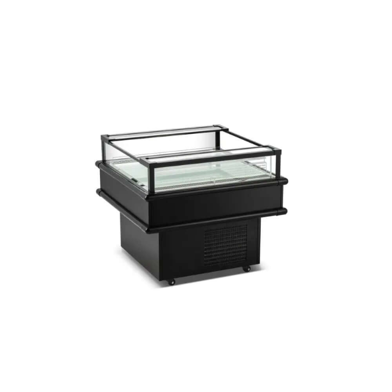 Ancaster Food Equipment IC38 37.5-Inch Merchandising Island Display Cooler (4.2 Cu. Ft.)