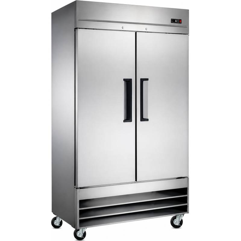 Ancaster AFE SF35 39.5-Inch Double Solid Door Reach-In Freezer