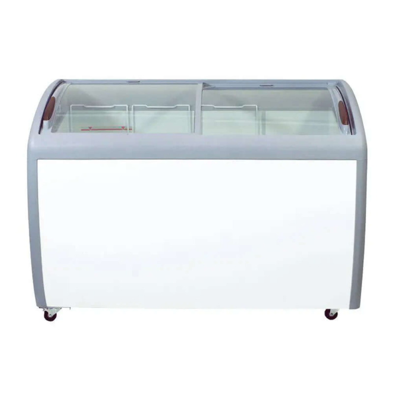 Ancaster Food Equipment XS-460YX 60-Inch Glass Top Novelty Display Freezer