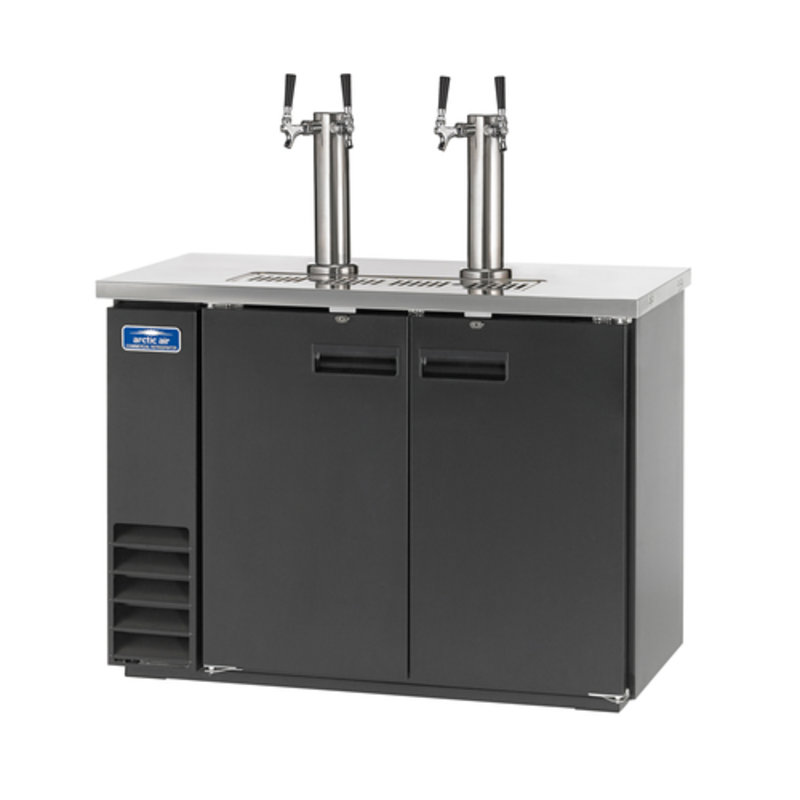 Arctic Air ADD48R-2 49-Inch Dual-Tower Direct Draw Commercial Beer Dispenser