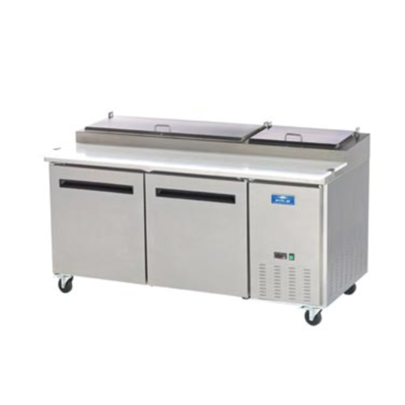 Arctic Air APP71R Commercial 71-Inch 2-Door Pizza Preparation Table