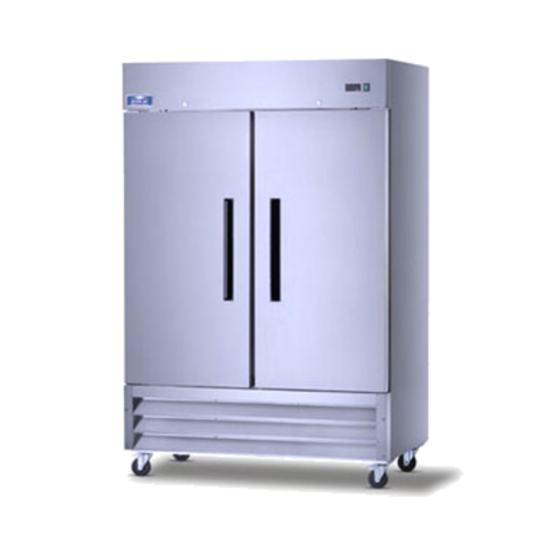 Arctic Air AR49 54" Solid Double Door Commercial Reach-In Refrigerator