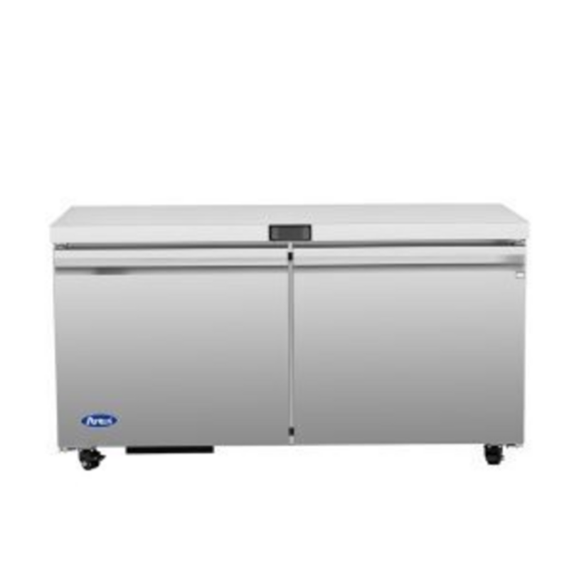 Atosa AUR60SD 60-1/4" Reach-In Undercounter Refrigerator, 15 Cu. Ft.