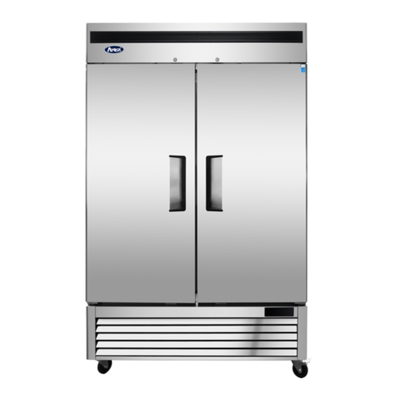 Atosa MBF8507GR 54.4" Two-Door Bottom-Mount Commercial Reach-In Refrigerator
