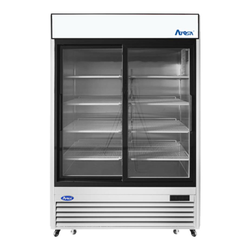 Atosa MCF8709GR 44.9 Cu. Ft. Sliding Glass Door Display Cooler