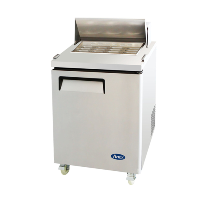 Atosa MSF8305GR 27.5" Commercial Mega Top Prep Table for Sandwiches & Salads