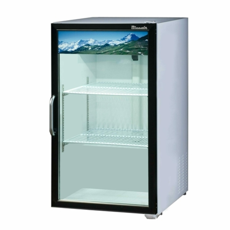 Blue Air BAGR7W-HC 7.0 Cu. Ft. Countertop Glass Door Display Refrigerator