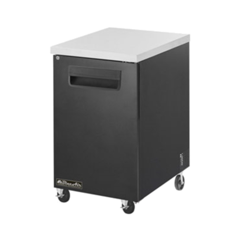 Blue Air BBB23-1S-HC 23-Inch Single Solid Door Refrigerated Back Bar Cabinet