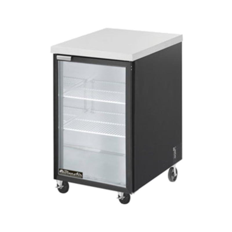 Blue Air BBB23-1SG-HC 23-3/8" Single Glass Door Back Bar Refrigerator
