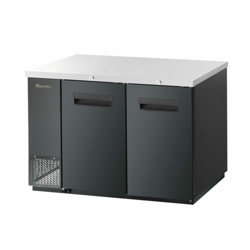 Blueair BBB59-2B-HC 59-Inch Solid Door Back Bar Refrigerator