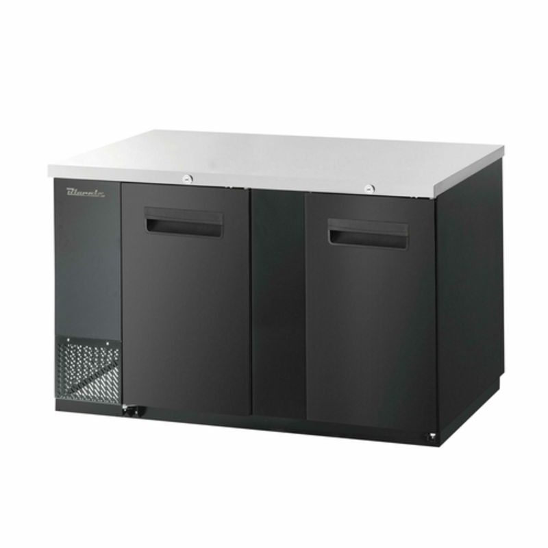Bluenix BBB69-3B-HC 69-Inch Solid Door Refrigerated Back Bar Cooler