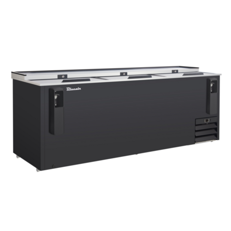 Blue Air BLBC-95B-HC 95-1/4" Three-Lid Commercial Bottle Cooler