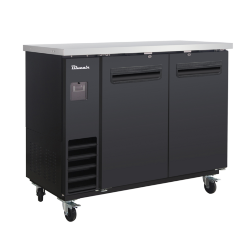 Blue Air BLNBB-48B-HC 49-Inch Narrow Depth Refrigerated Back Bar Cooler