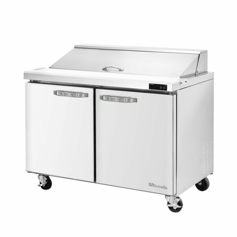 Blue Air BLPT48-HC 48-Inch Double-Door Sandwich and Salad Prep Table