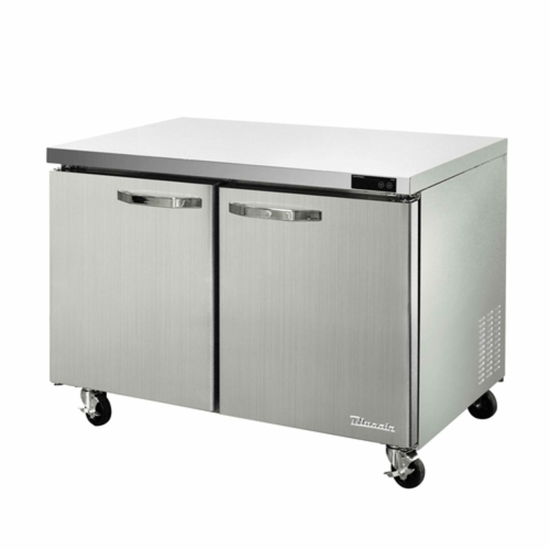 Blue Air BLUF48-HC 48-Inch Two-Door Undercounter Freezer, 13.1 Cu. Ft.