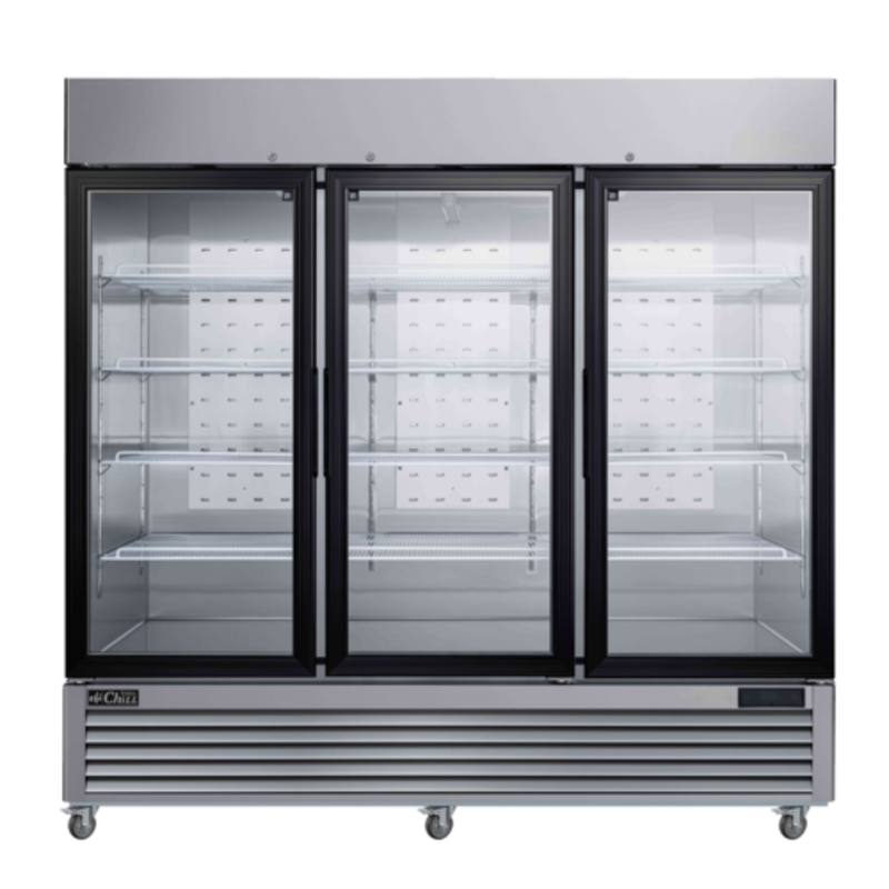EFI Versa Chill C3-82GDSVC 82-Inch 3-Door Glass Merchandiser Refrigerator