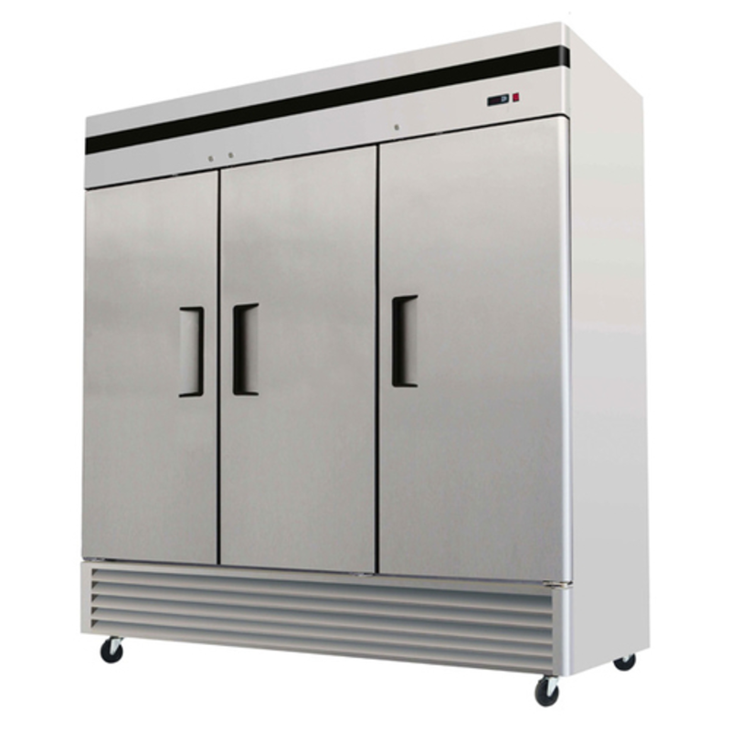 EFI Versa-Chill C3-82VC 82-Inch 3-Door Commercial Reach-In Refrigerator