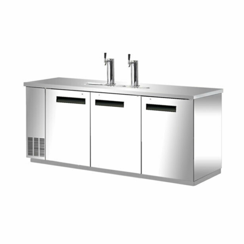 EFI CBBSDD3-90CC 90.5-Inch Classic-Chill 3-Door Direct Draw Draft Beer Dispenser