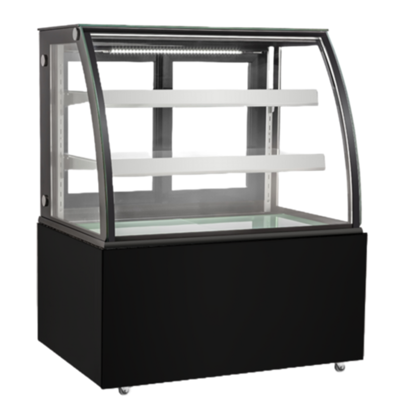 EFI CGCM-5947 59-Inch Curved Glass Refrigerated Deli Case