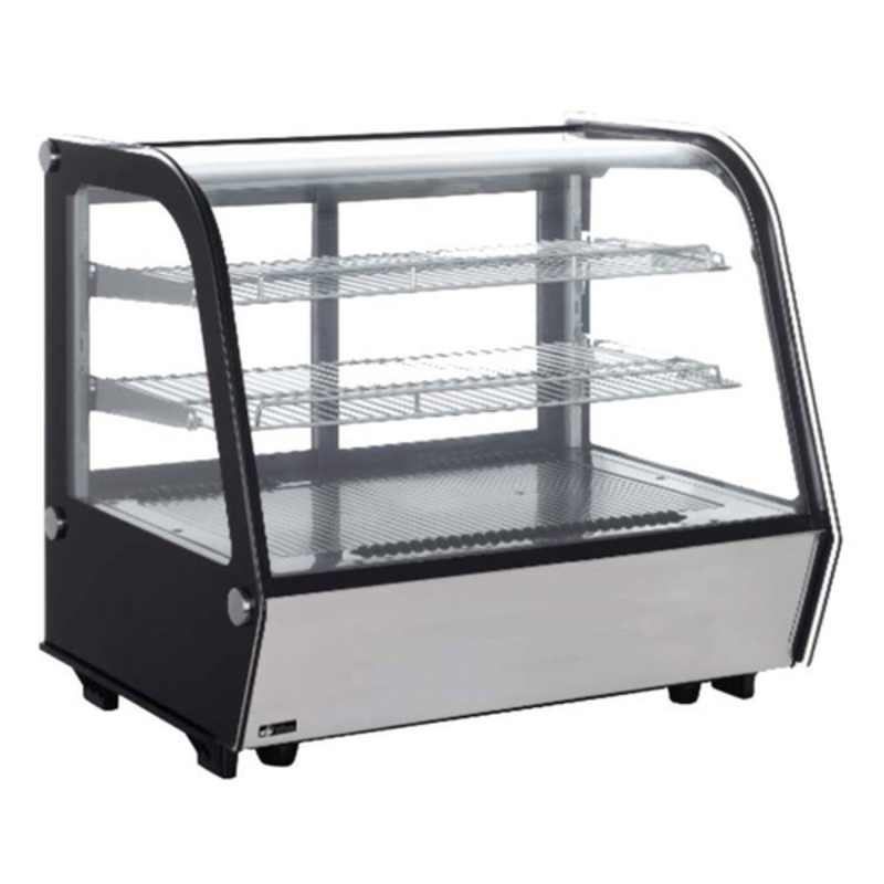 EFI CGCM-CT-2727 27.6-Inch Curved Glass Countertop Refrigerated Merchandiser
