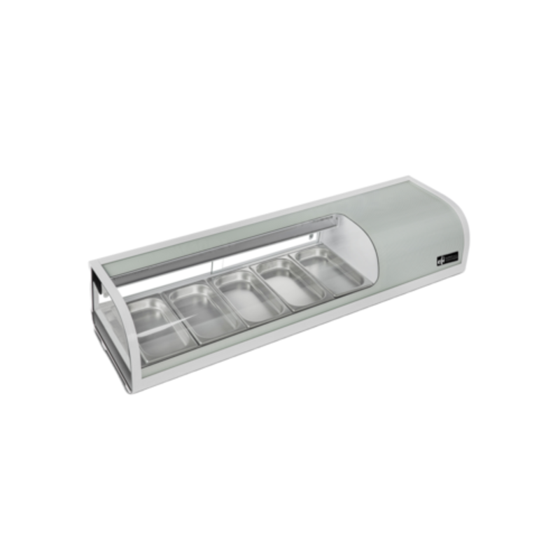 EFI CSCM-5413S 53.2" Countertop Refrigerated Sushi Merchandiser