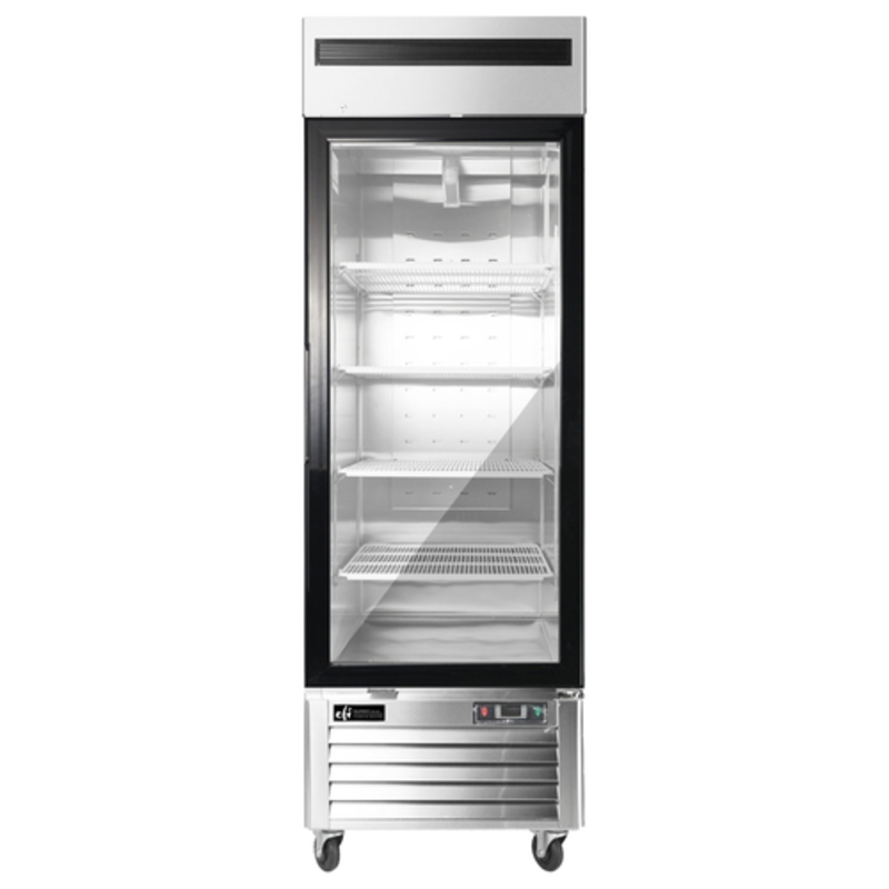 EFI Versa-Chill F1-27GDSVC 19.7 Cu. Ft. Glass Door Merchandiser Freezer