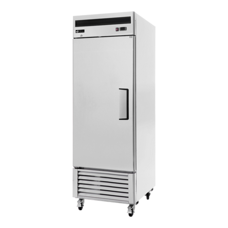 EFI F1-27VC-L 27" Versa-Chill Left-Hinged Solid Door Reach-In Freezer