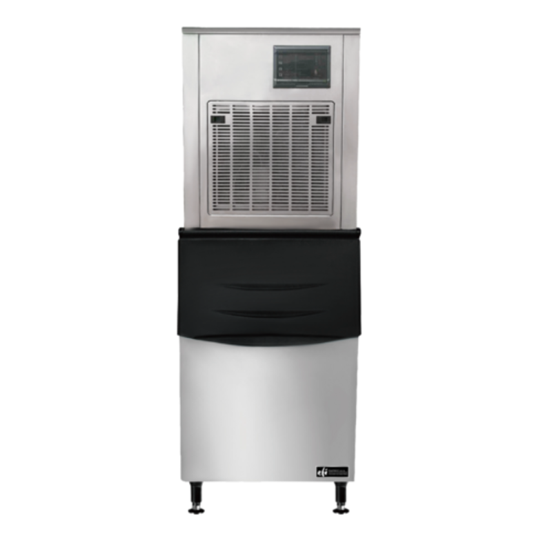 EFI Versa Chill IM-550-NUGGET 550 lb Air-Cooled Nugget Ice Maker with Storage Bin