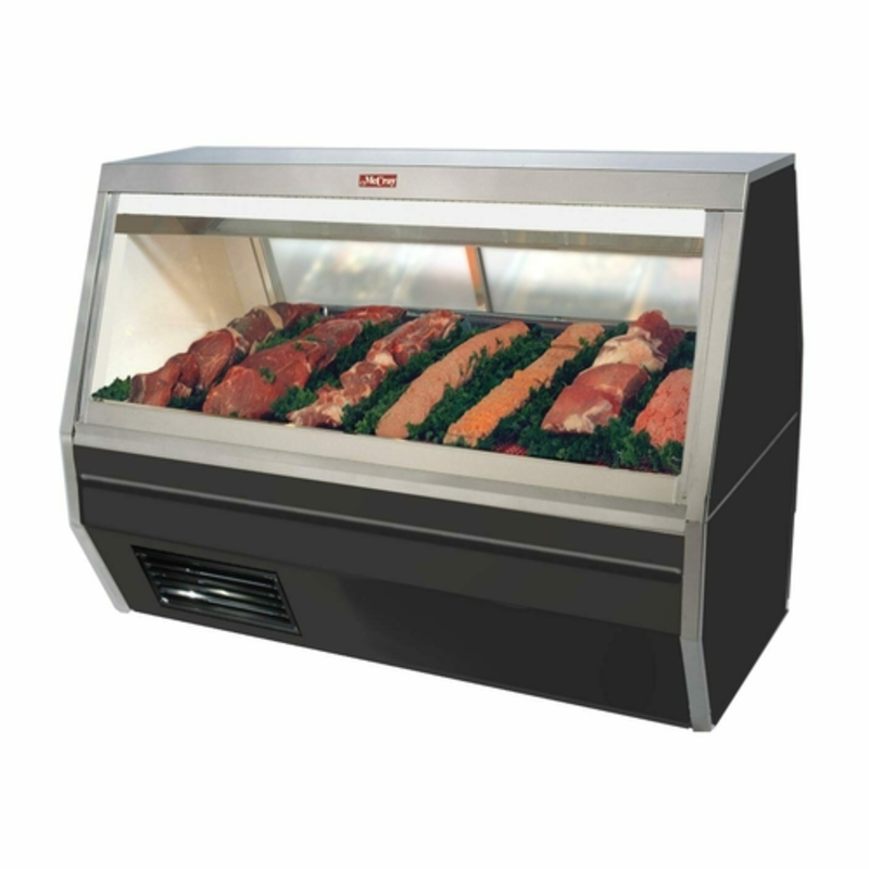 Howard-McCray SC-CMS35-8-BE-LED 95" Double-Duty Red Meat Deli Case