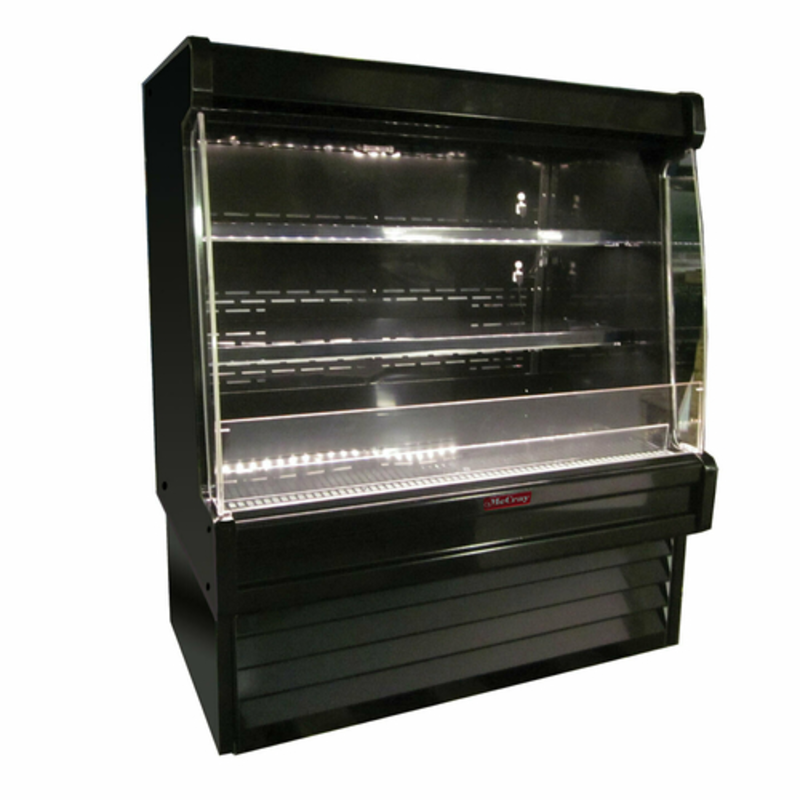 Howard-McCray SC-OP35E-6L-S-LED 75-Inch Low-Profile Open Produce Display Case