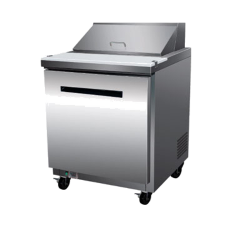 Maxx Cold MXCR29MHC 29-Inch Single Door Mega Top Sandwich Prep Table