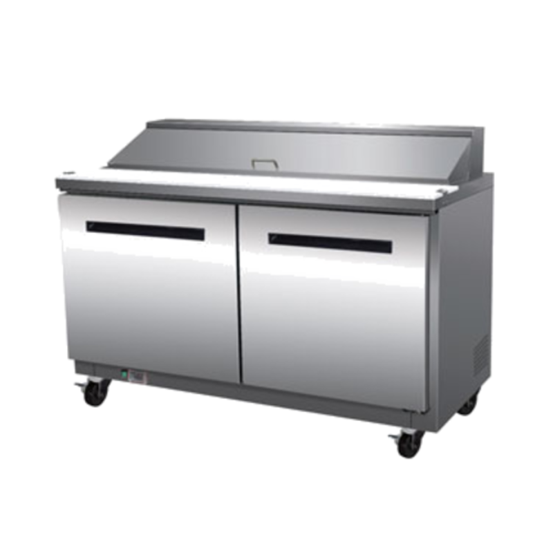 Maxx Cold MXCR60SHC 60-Inch Refrigerated Salad and Sandwich Prep Table