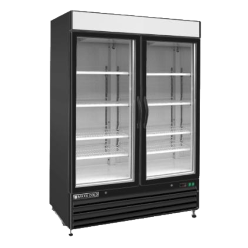 Maxx Cold MXM2-48FBHC 48 cu. ft. 2-Door Glass Merchandising Freezer