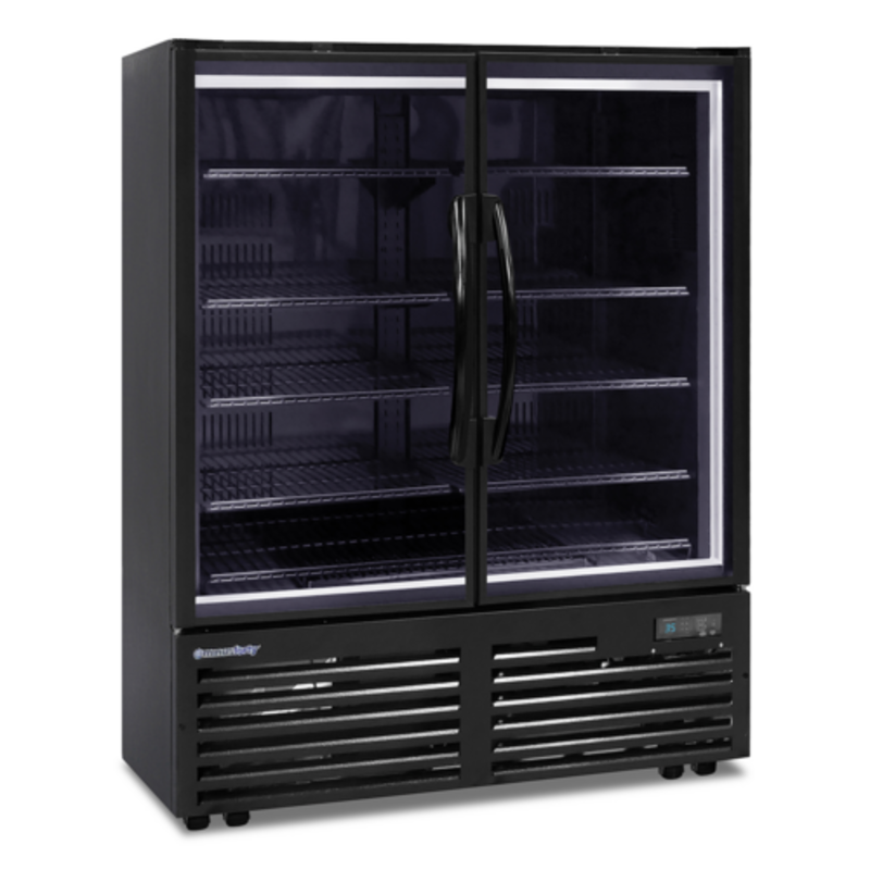 Minus Forty 21X-UDGR-V0 46.5-Inch Low Profile Glass Door Merchandiser