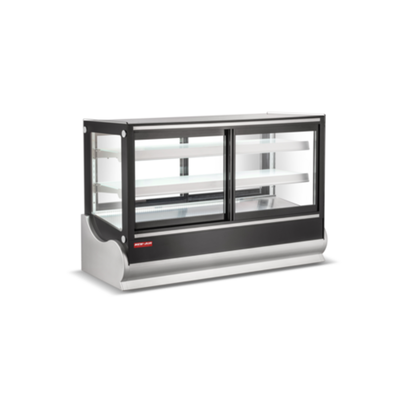 New Air NCDC-60-SV 59.5" Dual-Access Countertop Refrigerated Merchandiser