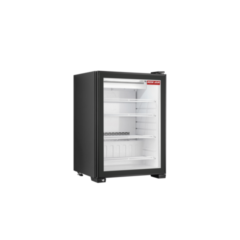 New Air NCR-24-35H 4.2 Cu. Ft. Countertop Display Refrigerator with Glass Door