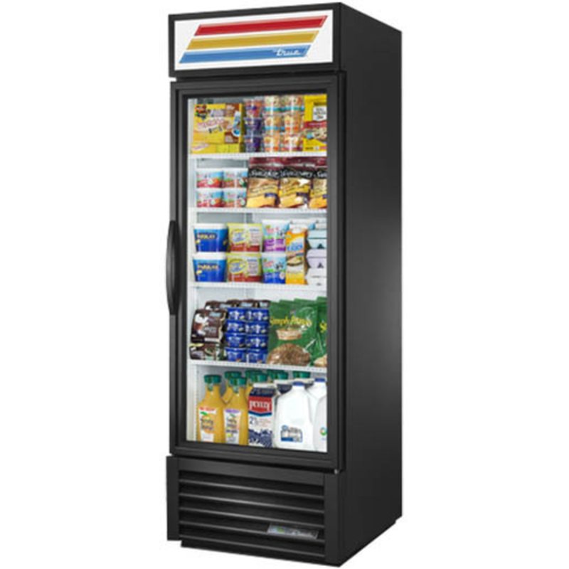 True GDM-23-HC~TSL01 27-Inch Single Glass Door Merchandiser Refrigerator