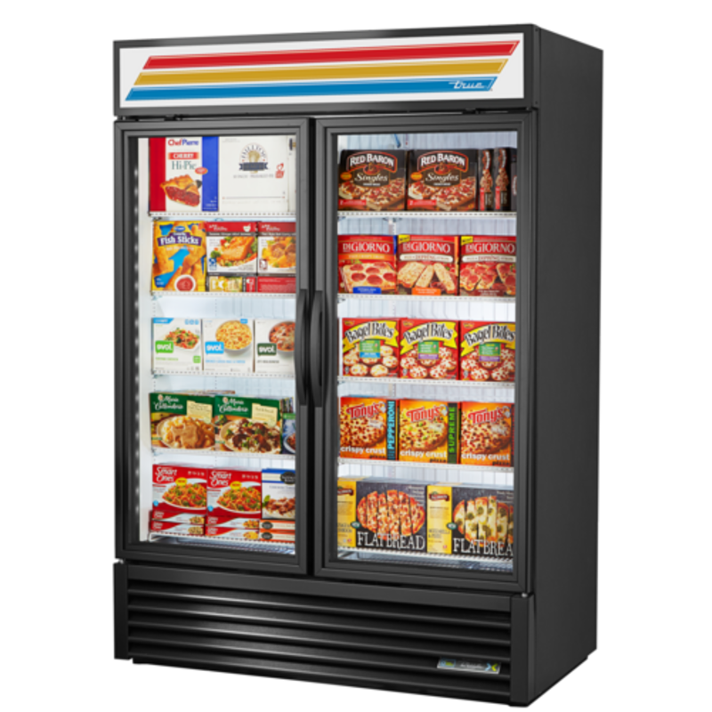 True GDM-49F-FLX-HC~TSL01 54-Inch Dual-Mode Glass Door Merchandiser