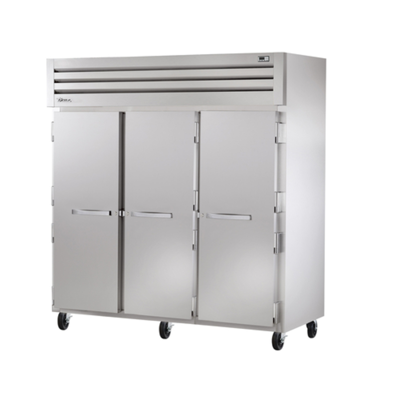 True Refrigeration STA3R-3S-HC 77.75" Three-Section Reach-In Cooler