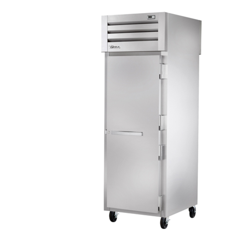 True STR1RPT-1S-1G-HC SPEC SERIES 27.5" Pass-Through Refrigerator with Solid/Glass Doors