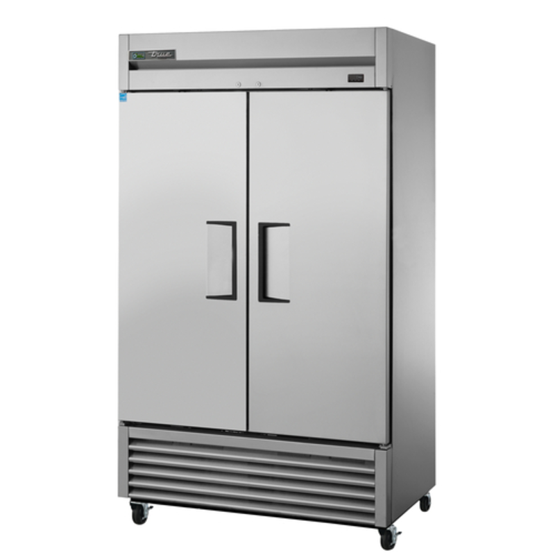 True Refrigeration T-43F-HC 47-Inch Two-Section Solid Door Upright Freezer