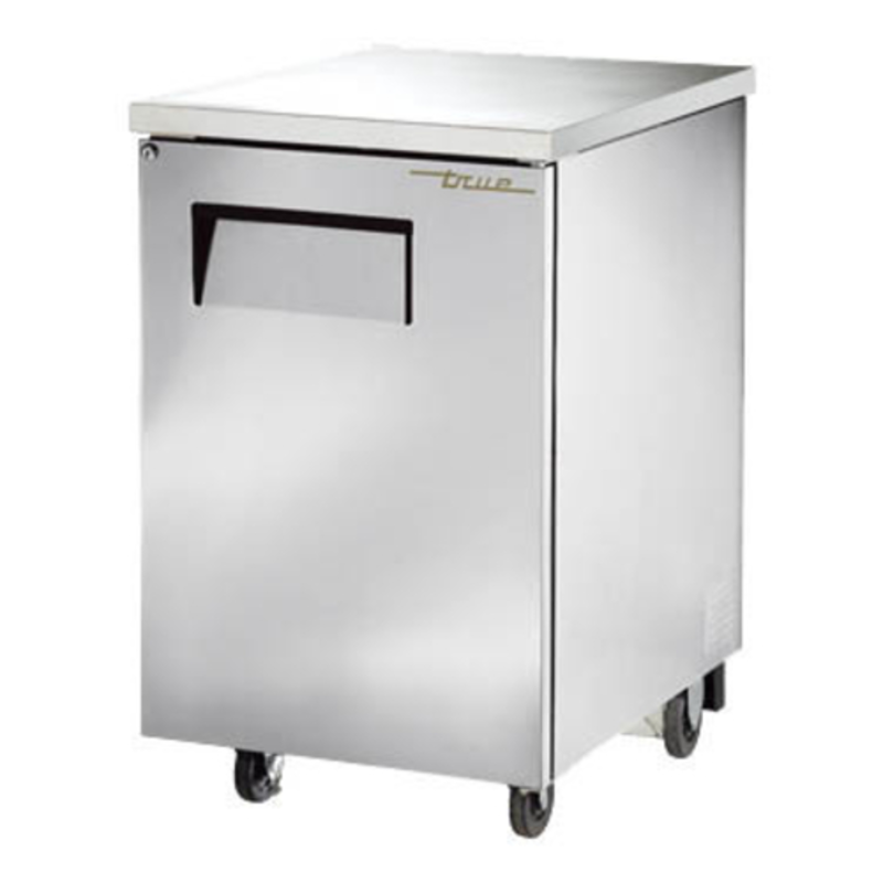 True Refrigeration TBB-1-S-HC 23.5" Solid Door Stainless Steel Back Bar Cooler
