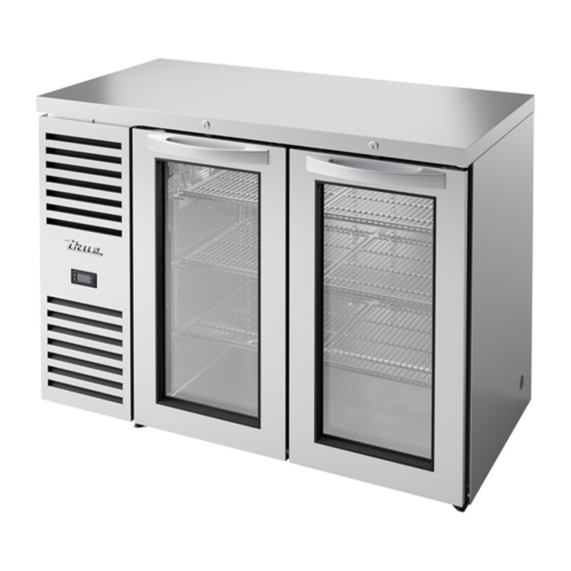True TBR48-RISZ1-L-S-GG-1 48-Inch Single Zone Refrigerated Back Bar Cooler