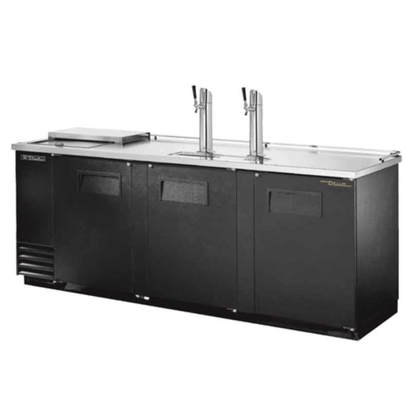 True Refrigeration TDD-4CT-HC 90-Inch 4-Keg Club Top Draft Beer Dispenser