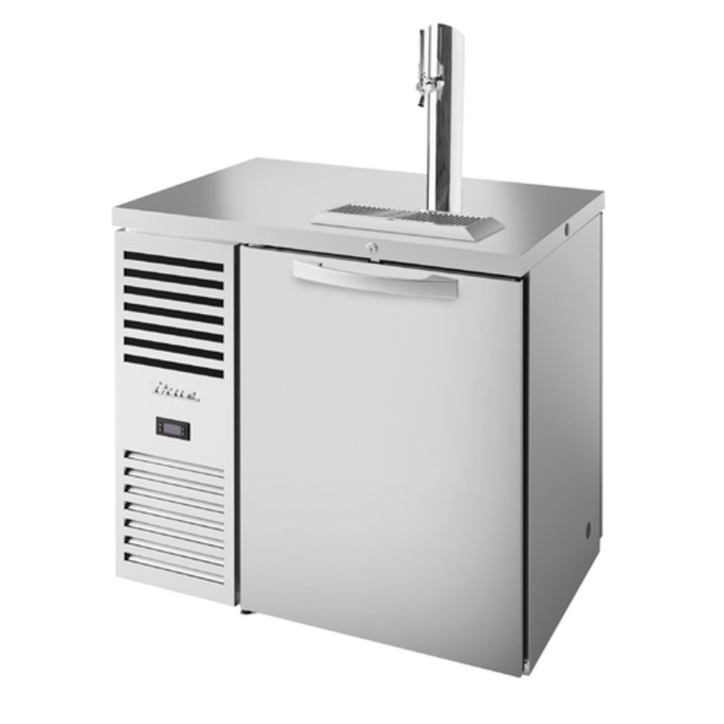 True TDR36-PTSZ1-L-S-S-S-1 36" Pass-Thru Single Faucet Draft Beer Dispenser
